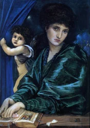 Maria Zambaco, la amante del artista, 1870